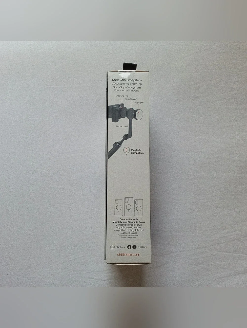 ShiftCam Snap Grip Pro Phone Camera Grip Charger Stand MagSafe NEW IN BOX